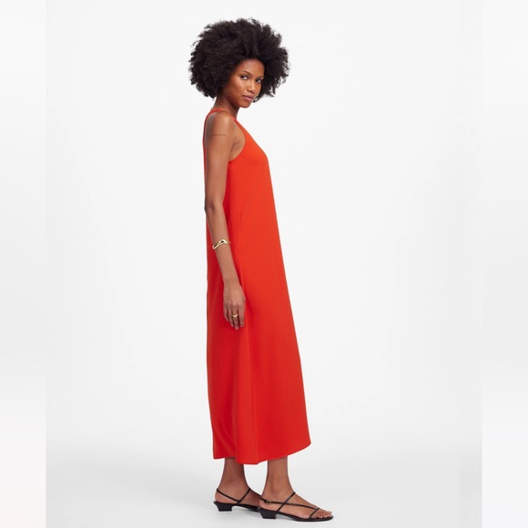Madewell Dress M Summer Red - Picture 3 of 13